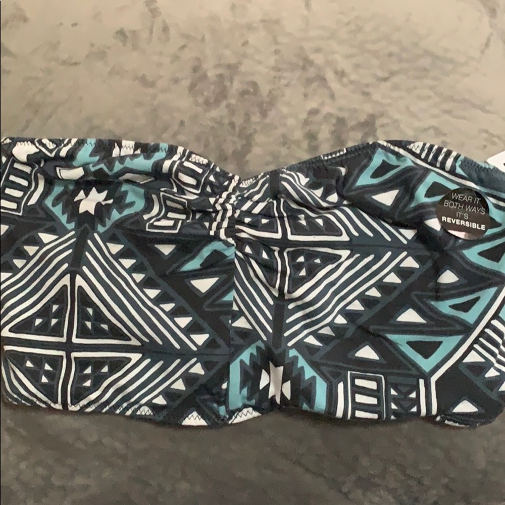 Reversible Bandeau Crop Top